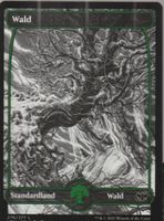 TCG Magic The Gathering MTG De VOW 276 BASIC LAND Wald