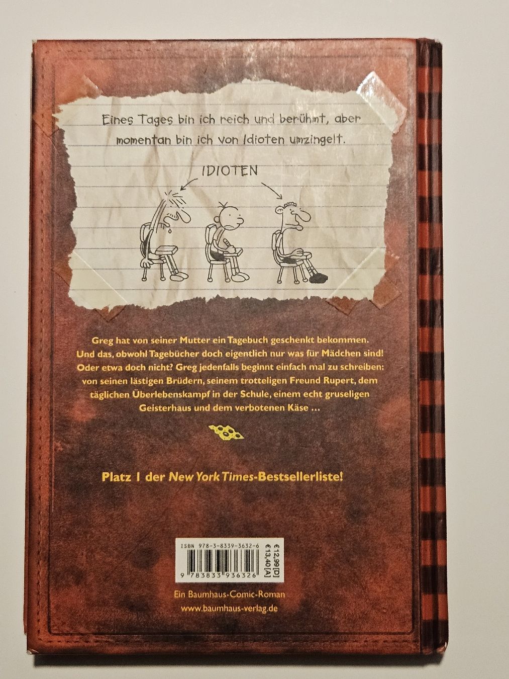 Bücher: Gregs Tagebuch - Von Idioten umzingelt! / #WT18 – Gebraucht aus Oberdorf BL von BaldenEagle 3