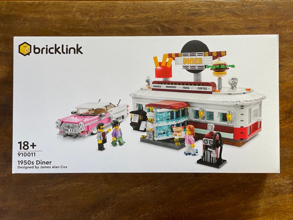 Lego 910011 1950s Diner NEW & SEALED 2