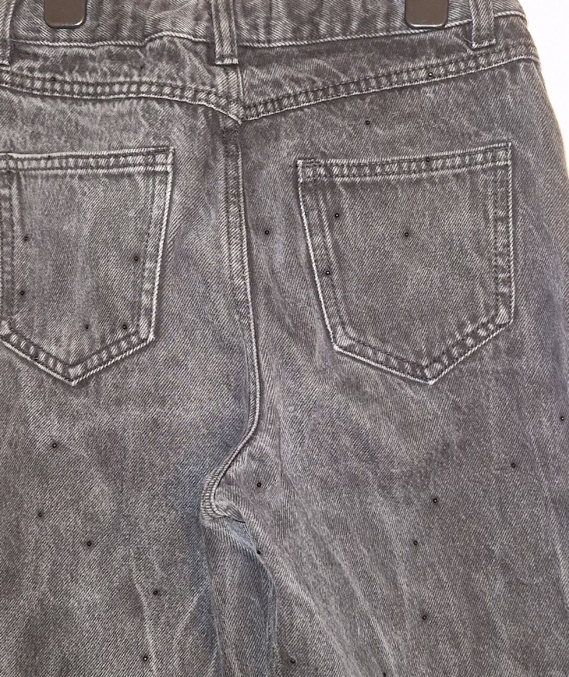 Pantaloni: BUGGY Jeans mit Glitzer Pünktchen, Gr.152 – Usato da Appenzell venduto da Top_Top 3