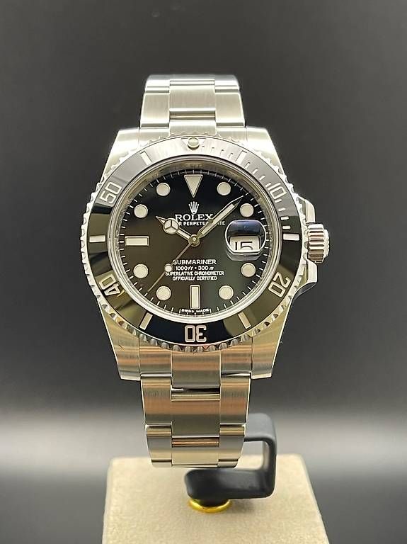Rolex Orologi: Rolex Submariner Date 116610LN "Chromalight" 2017 Full Set – Usato da Lugano venduto da luganotopwatches
