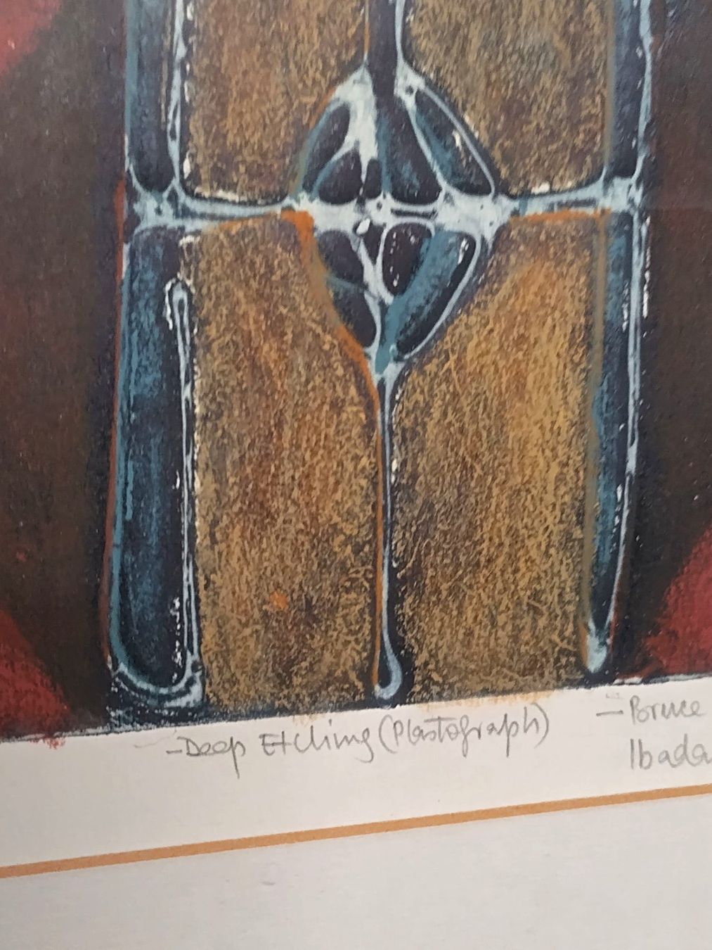 Grafiken & Lithographien: Bruce Obomeyoma Onobrakpeya – Neu (gemäss Beschreibung) aus Zürich von Zuerichparis08 4