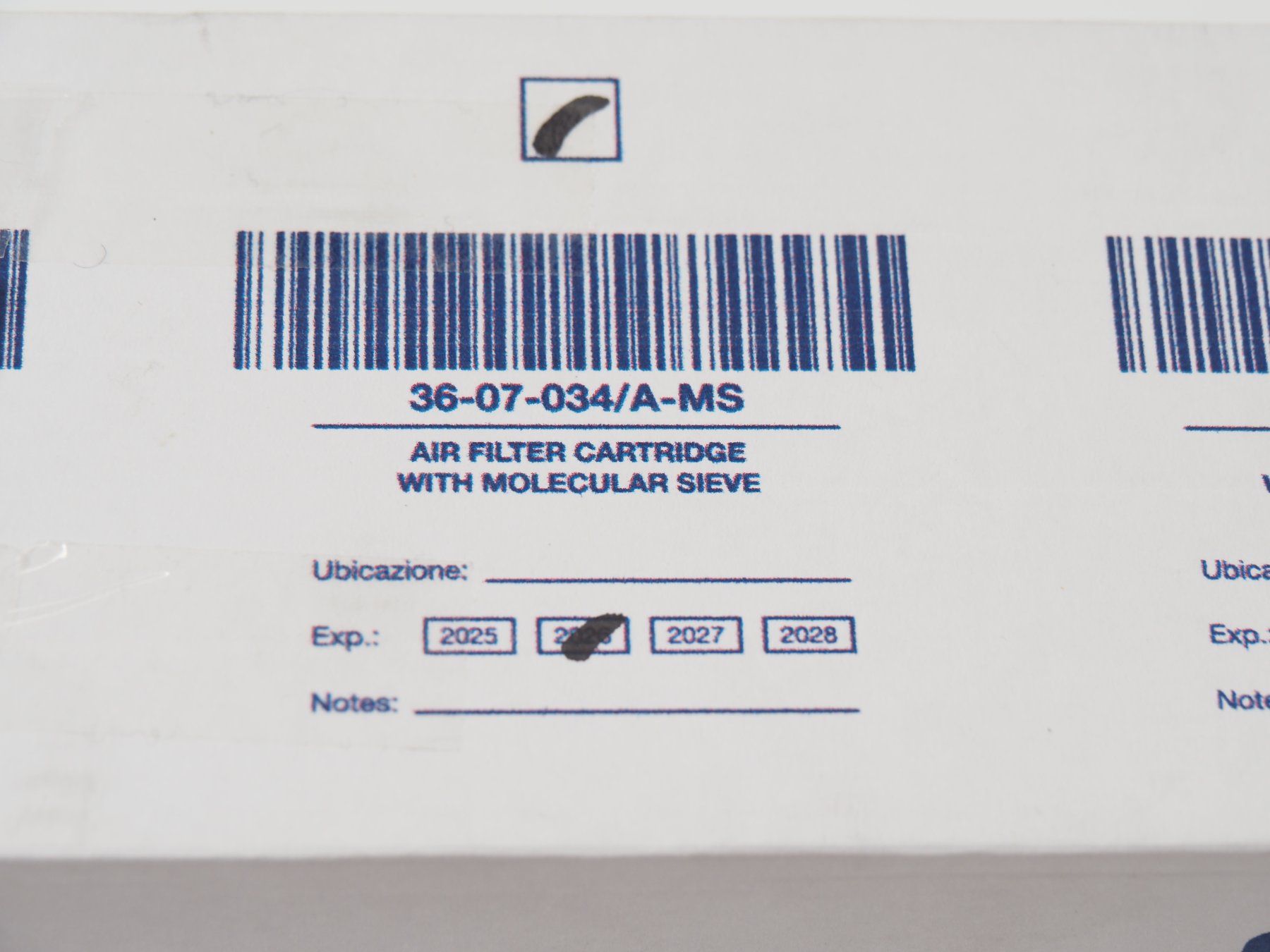 Lüftung: COLTRI Kartuschen-Hyperfilter, Molekularsieb (26070441) – Neu und originalverpackt aus Zürich von fundsachenverkauf 1