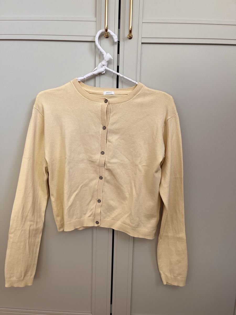 Next Jacken: Cardigan Gelb  – Neu (gemäss Beschreibung) aus Neudorf von wen_9jfq