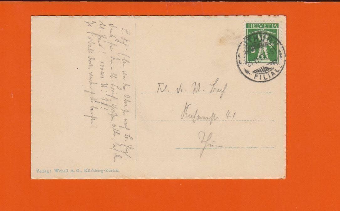 Cartoline postali: Solothurn  alte Ansichtskarte von  1917 – Usato da Vitznau venduto da Ropaku 1