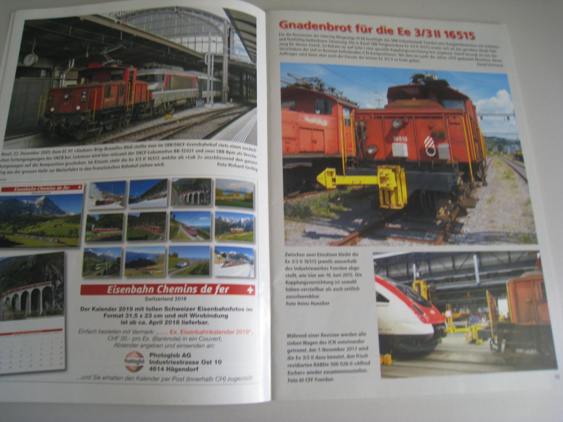 Zeitschriften & Magazine: Semaphor Ausgabe Frühling 2018, Nummer 57 – Gebraucht aus Buchs ZH von swiss-train 3