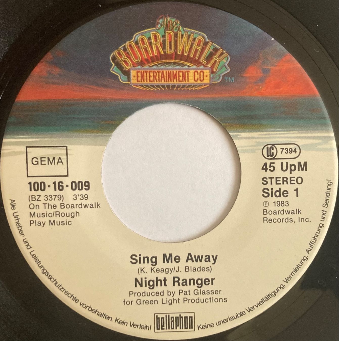 Schallplatten: NIGHT RANGER - SING ME AWAY / PLAY ROUGH – Gebraucht aus Poliez-Pittet von Newtown-Records 2