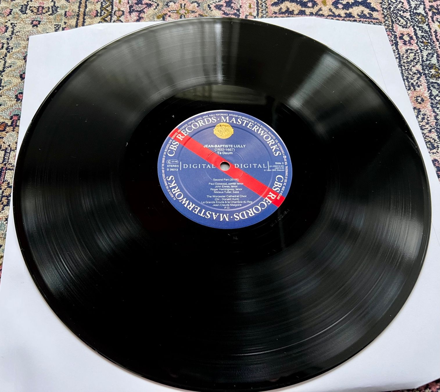 Dischi in vinile: Lully:  Te Deum  LP GEWASCHEN TOP ZUSTAND – Usato da Unterseen venduto da vinylmore 1