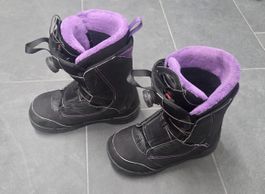Snowboardboots Salomon Pearl Boa Grösse 39 schwarz lila
