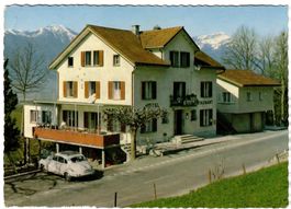 Ansichtskarte Seewen SZ,  Hotel Restaurant Burg
