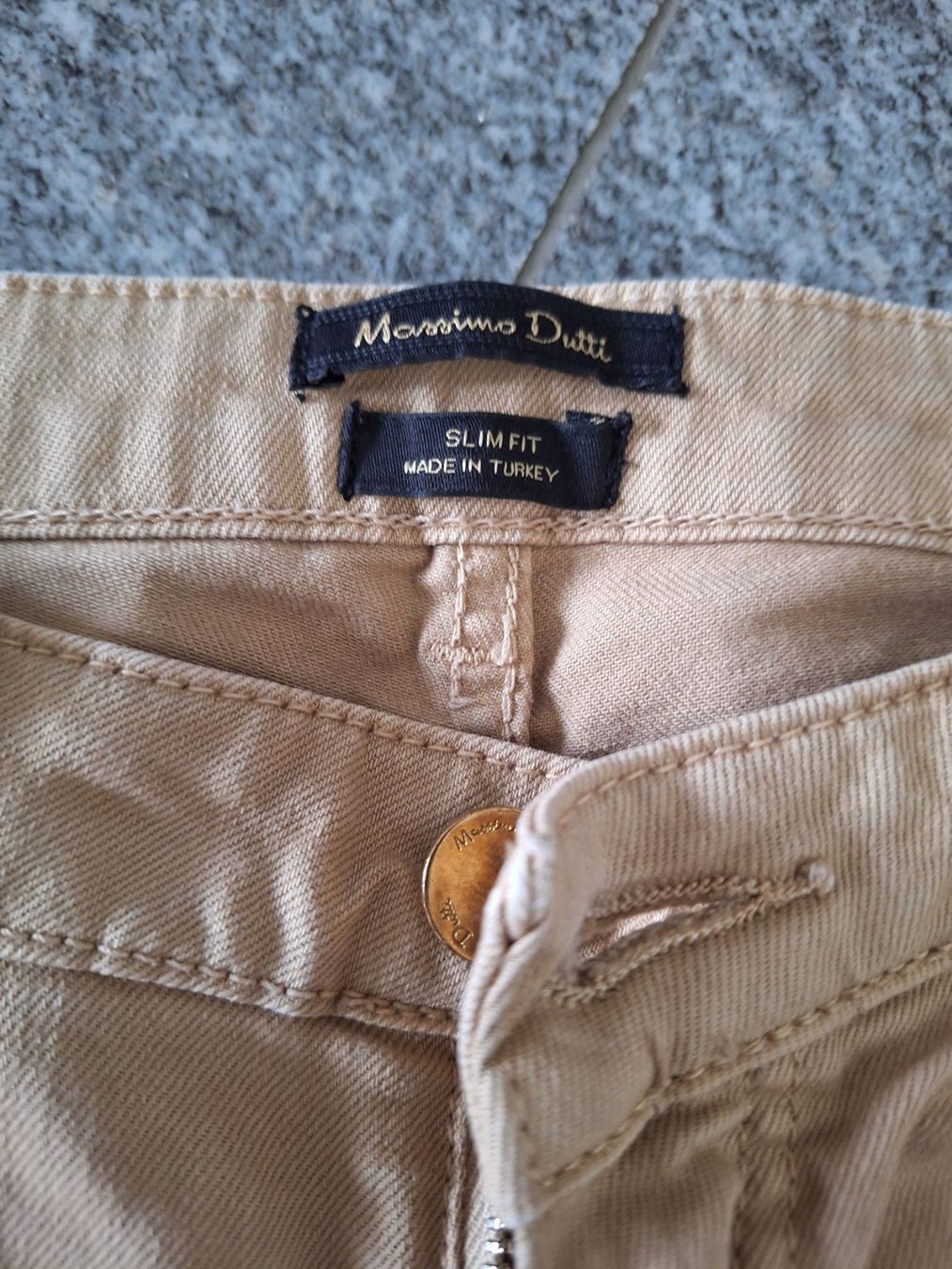Massimo Dutti Jeans: FAST NEUE BEIGE JEANS MASSIMO DUTTI – Usato da Vernate venduto da gzi_z2lb 3