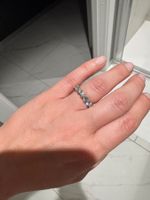 18kt white gold eternity ring with 5.06 tct diamonds