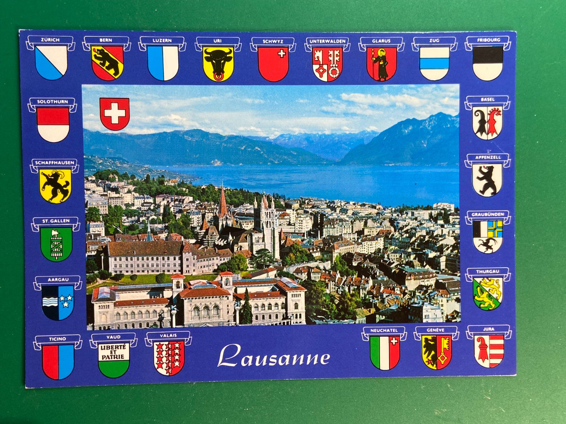 Cartoline postali: Lausanne – Usato da Steg VS venduto da danwer74
