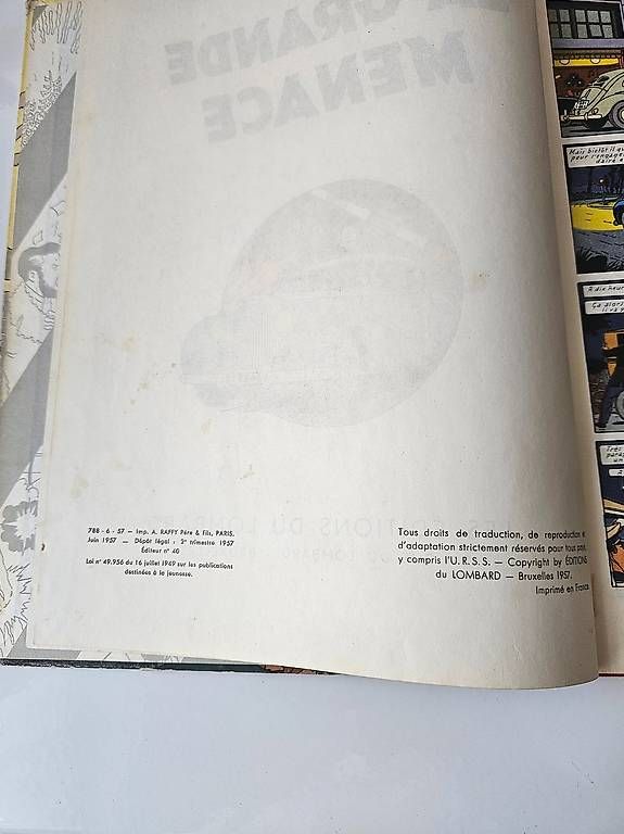 Fumetti: La grande menace – Usato da Genève venduto da show88 1