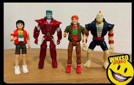 Captain Planet Figuren-Set, Vintage Figuren