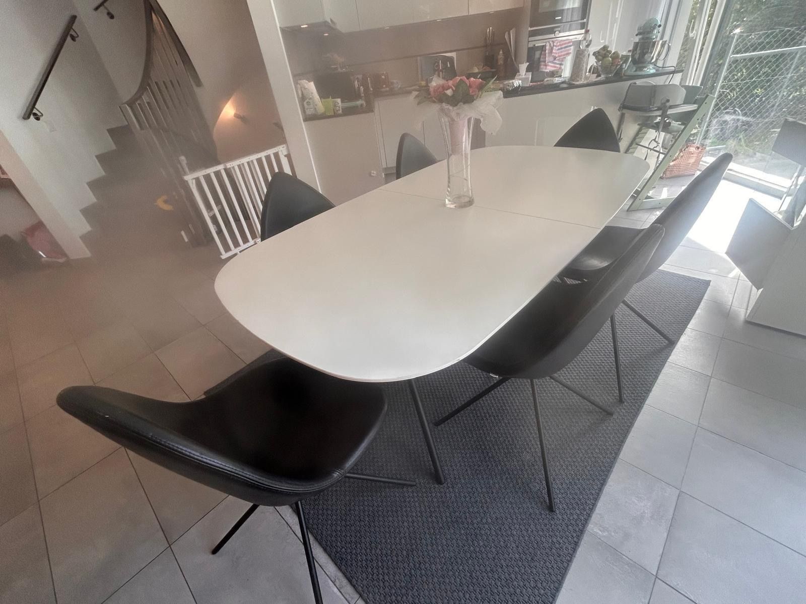 Boconcept Tischset: BoConcept Dining Table with 6 leather chairs – Gebraucht aus Vessy von nat_rfh9 2