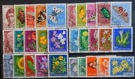 Schweiz PJ ex. Kat. 158-204 gest. 1955/62 Kat. 73 Fr.