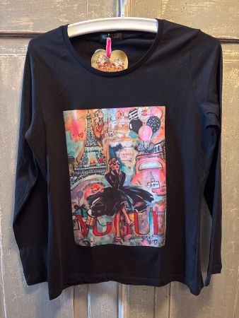 Romeo & Julieta - Tiziana black 39 - XL