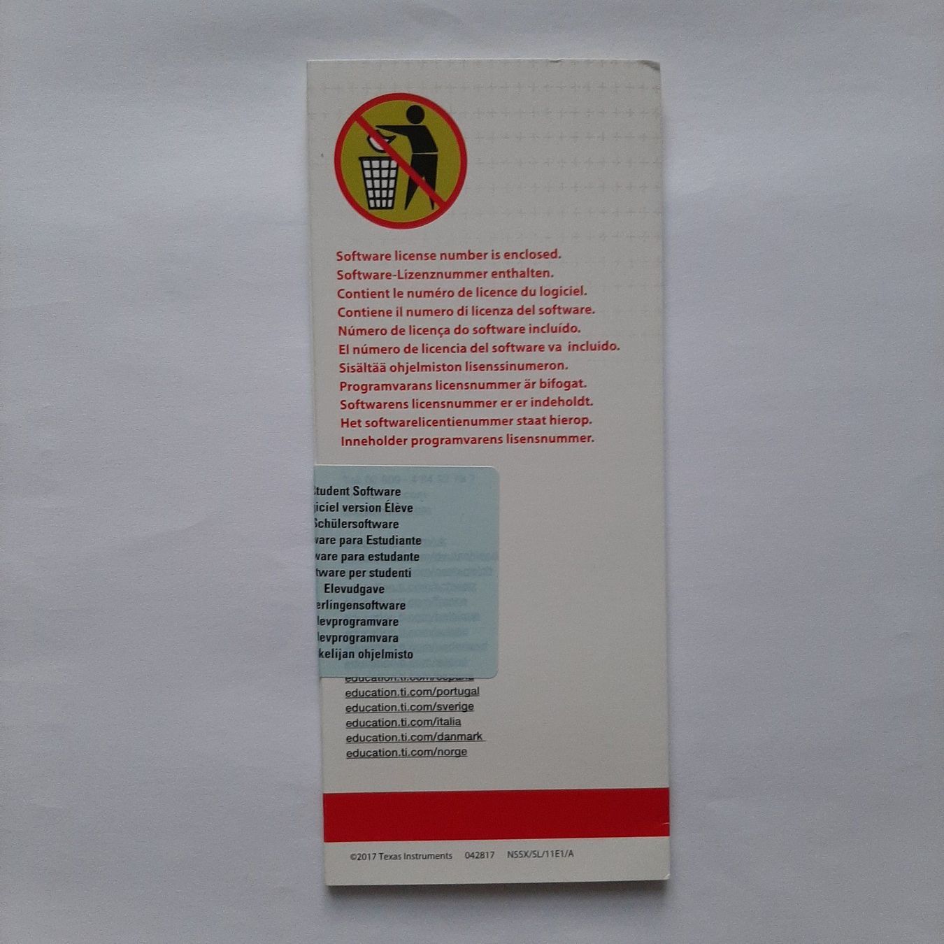 Texas Instruments Taschenrechner: TI-Nspire CX avec logiciel et câble – Gebraucht aus Carouge GE von cecob0909 8