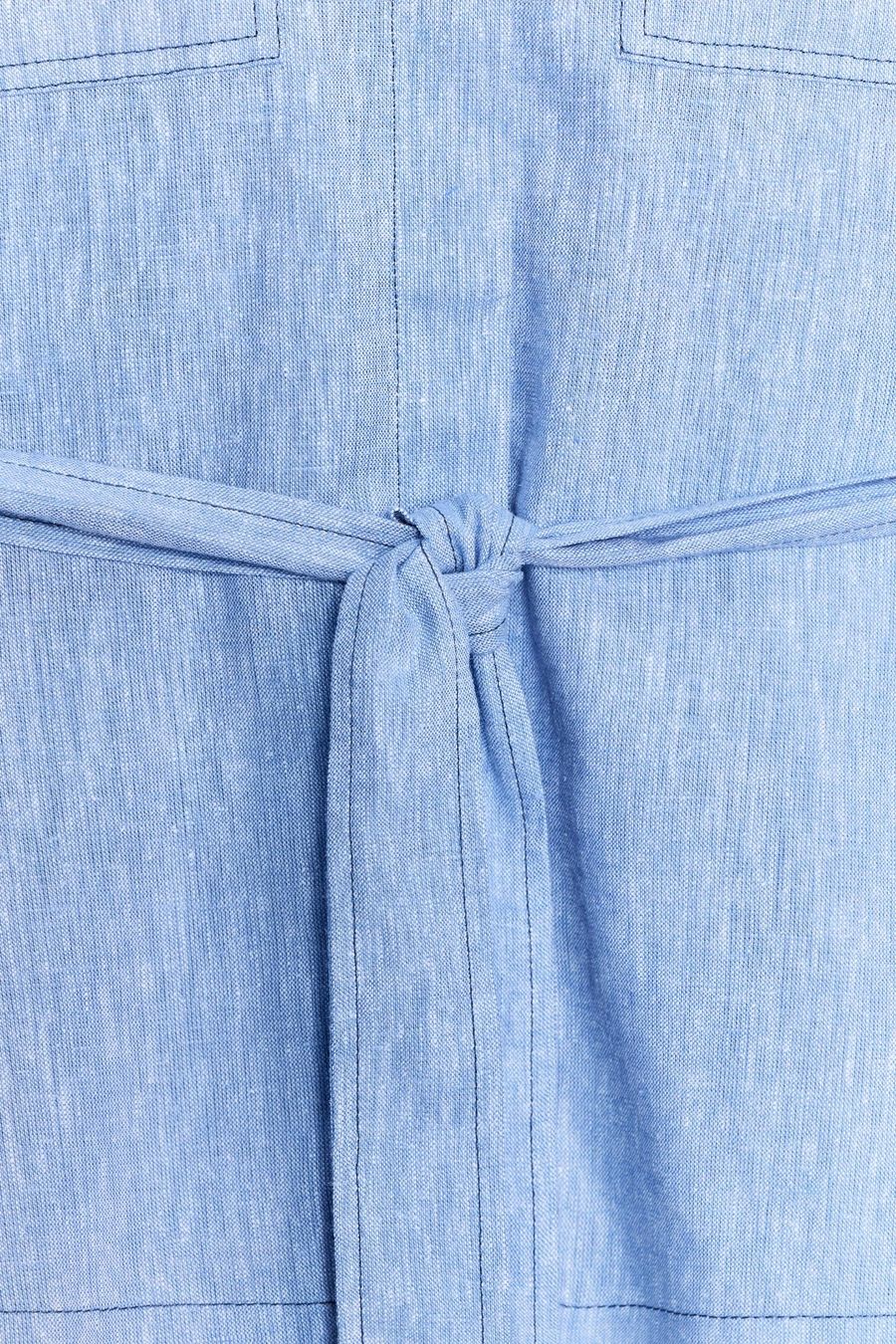 Zara Camicette: ZARA Safari Leinenbluse Hemd Hemdbluse hellblau 40  NEU – Nuovo e nell'imballaggio originale da Rotkreuz venduto da beltraum 9