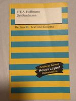 E.T.A. Hoffmann Der Sandmann Reclam XL guter Zustand