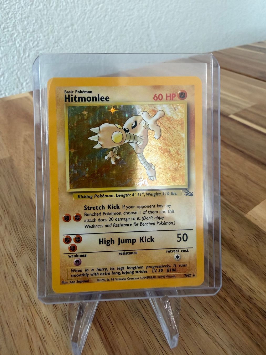 Pokémon Carte collezionabili: Hitmonlee Fossil – Usato da Anglikon venduto da Zappierjester85