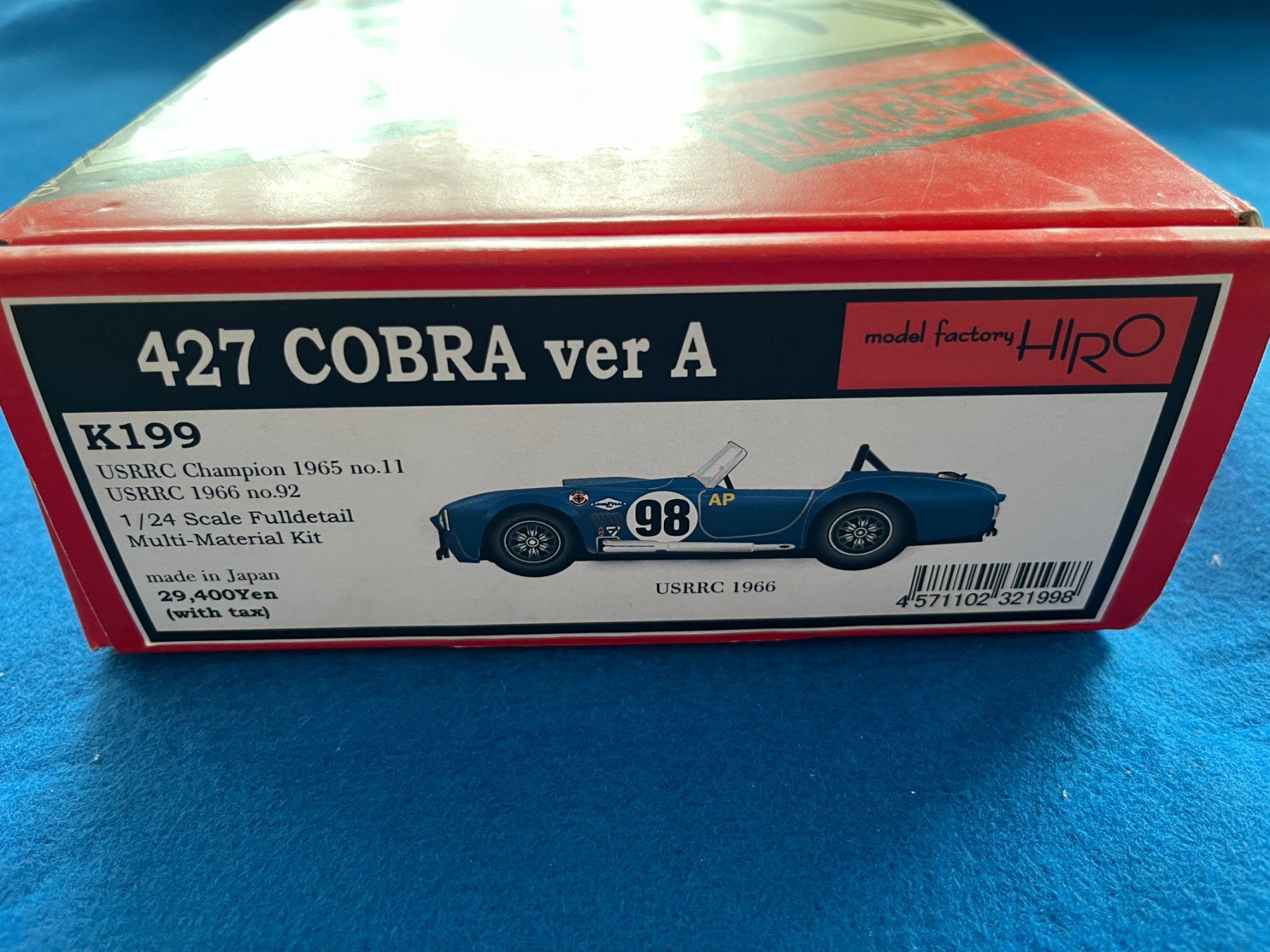 Kit di modellismo & Modellini statici: MFH 427 Cobra ver A – Usato da Kloten venduto da bigman35