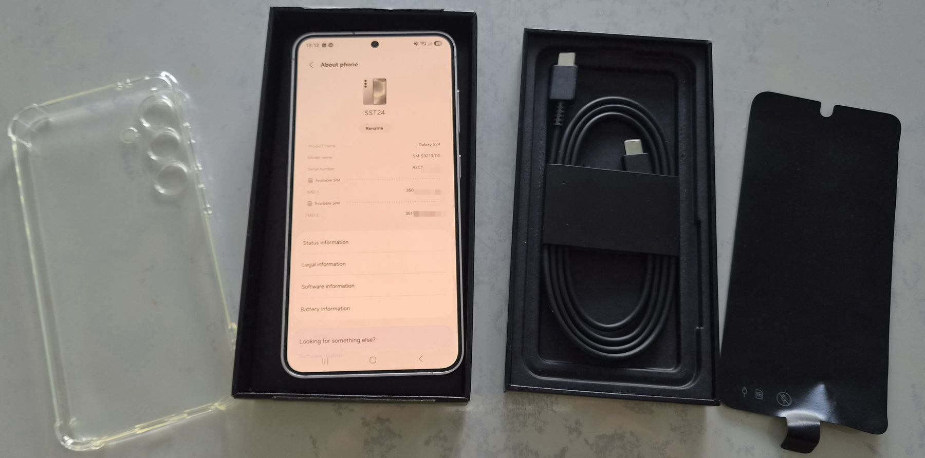 Samsung Telefoni cellulari / Smartphones: S24 256GB Marble Gray – Usato da Marin-Epagnier venduto da spok 1