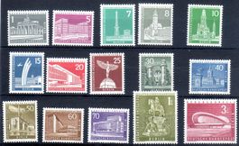 BERLIN 1956 STADTBILDER SERIE 15 MARKEN ** POSTFRISCH ** -FL