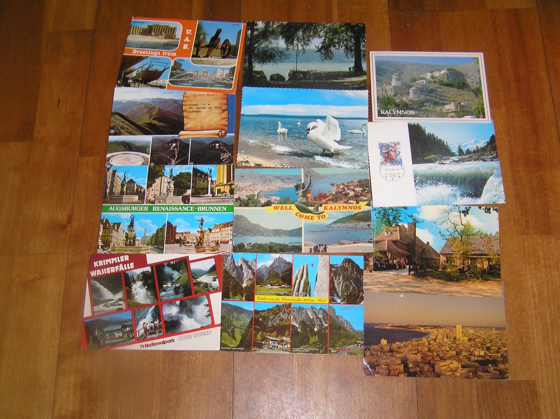 Cartoline postali: 90 Diverse Karten  Ausland – Usato da Lumbrein venduto da made02 5