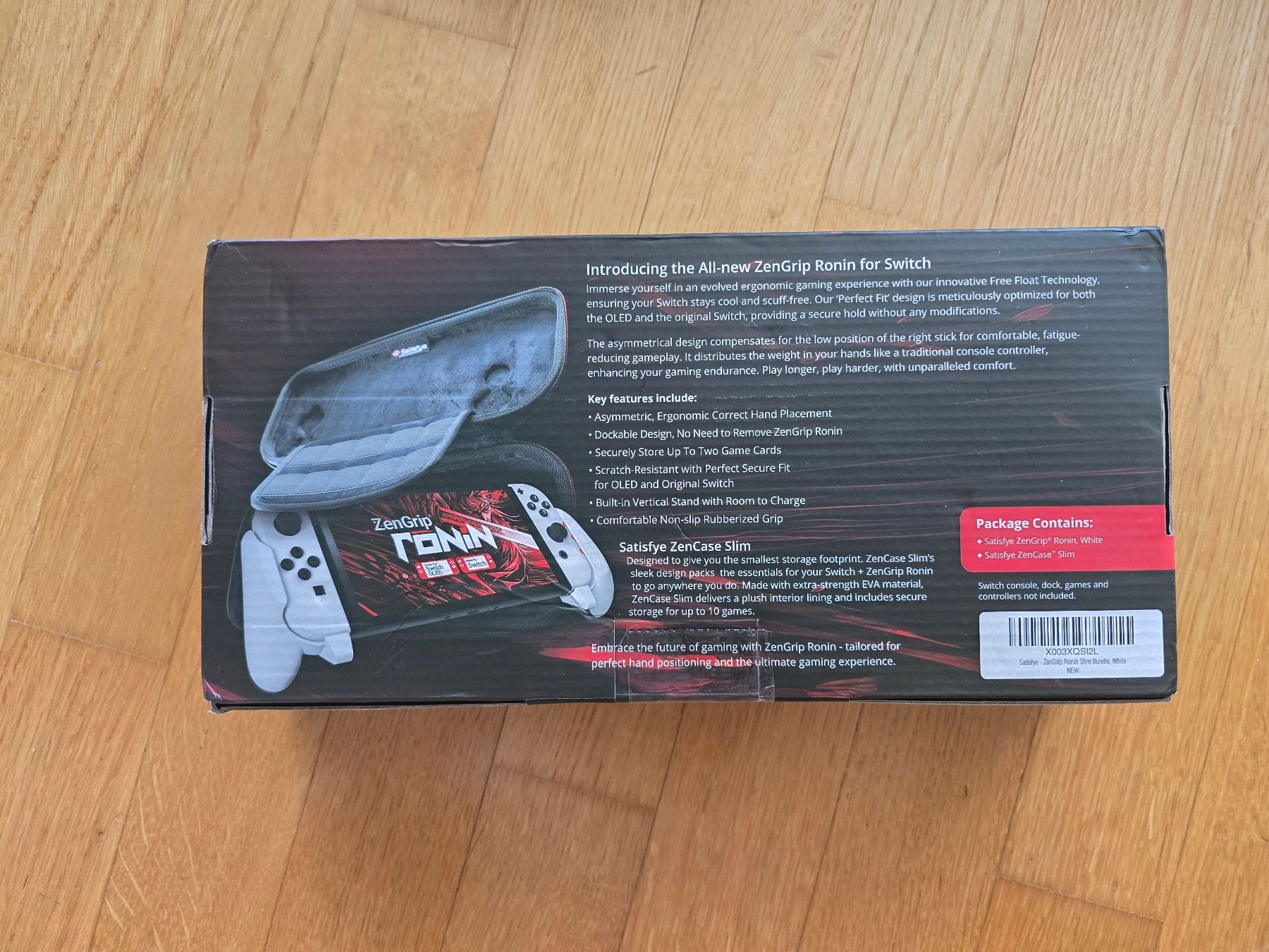 Giochi: Satisfye ZenGrip Ronin Switch/OLED Grip + Case NEU OVP – Nuovo e nell'imballaggio originale da Winterthur venduto da Son_Goku 2