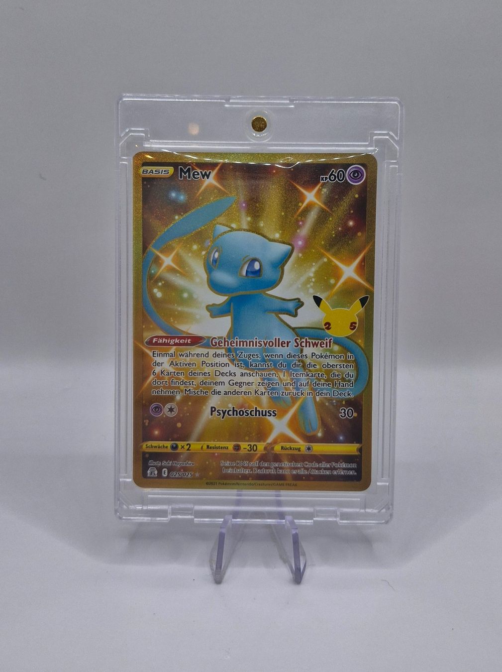 Pokémon Carte collezionabili: Mew / Celebrations / CEL 025 – Nuovo (secondo la descrizione) da Arni AG venduto da PokemonCardsStore 2