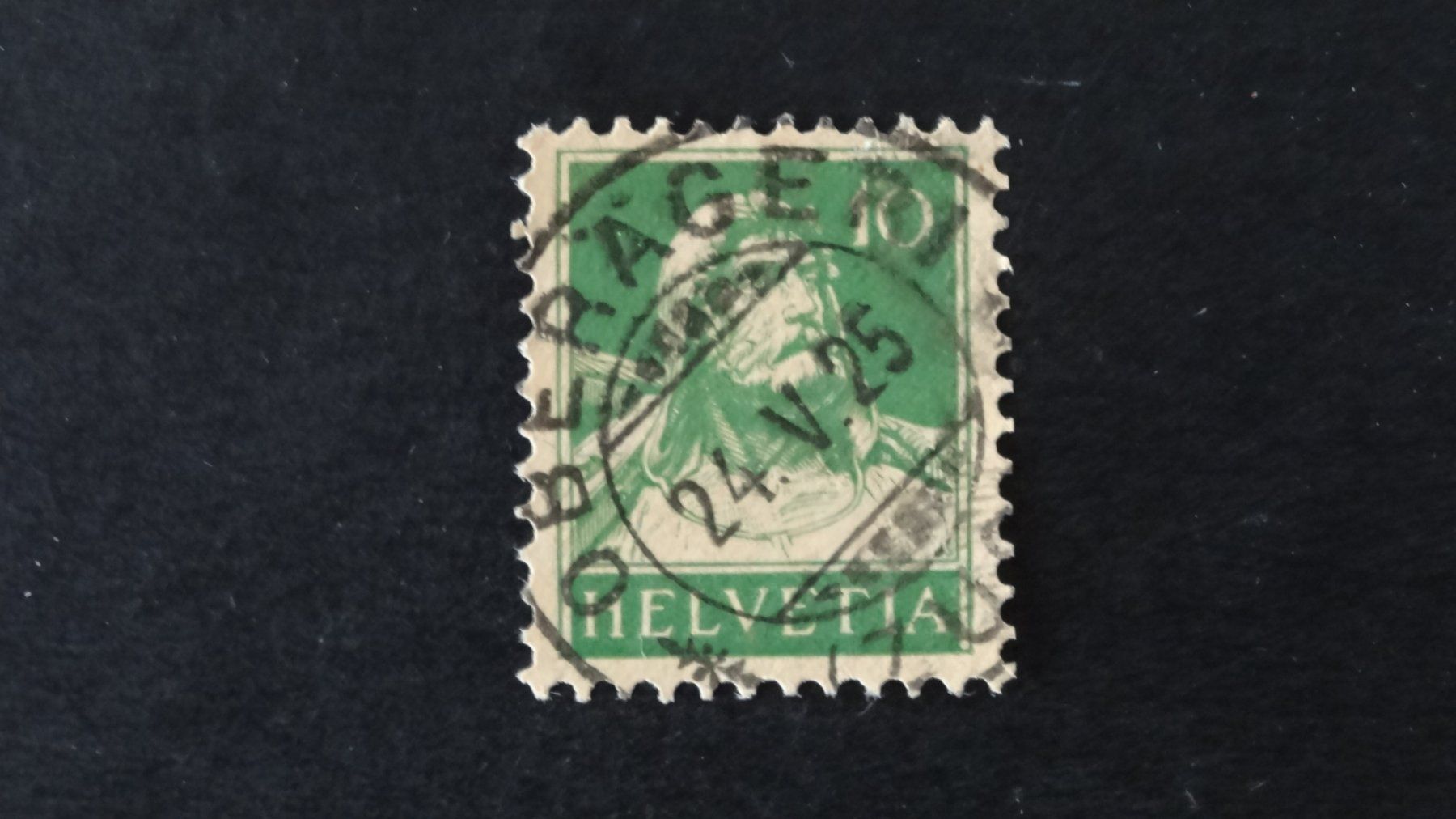Tutti i francobolli: Vollstempel OBERÄGERI  24.V.25   24 – Usato da Anwil venduto da zuggi57