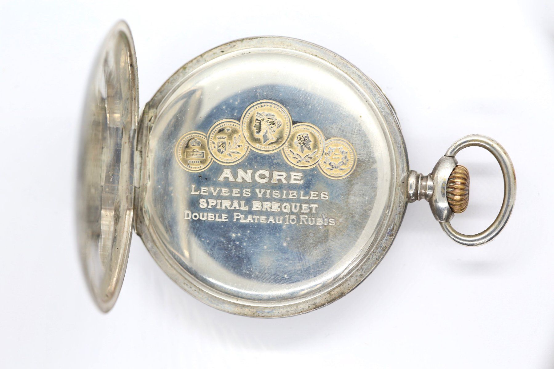 Orologi: No Name Tula Silber Taschenuhr – Usato da Reinach BL venduto da Han-Numismatik 3