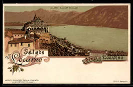Lithographie Locarno, Madonna del Sasso
