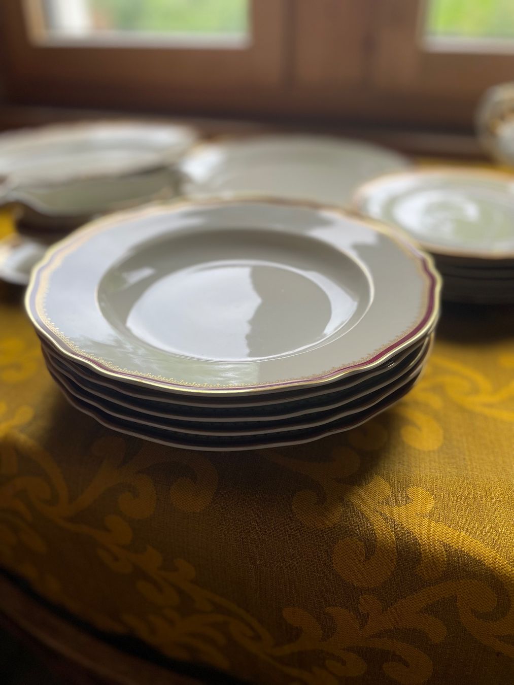 Set di piatti: Vintage Geschirr-Set, Winter-Design, – Usato da Bremgarten AG venduto da Schussi 7
