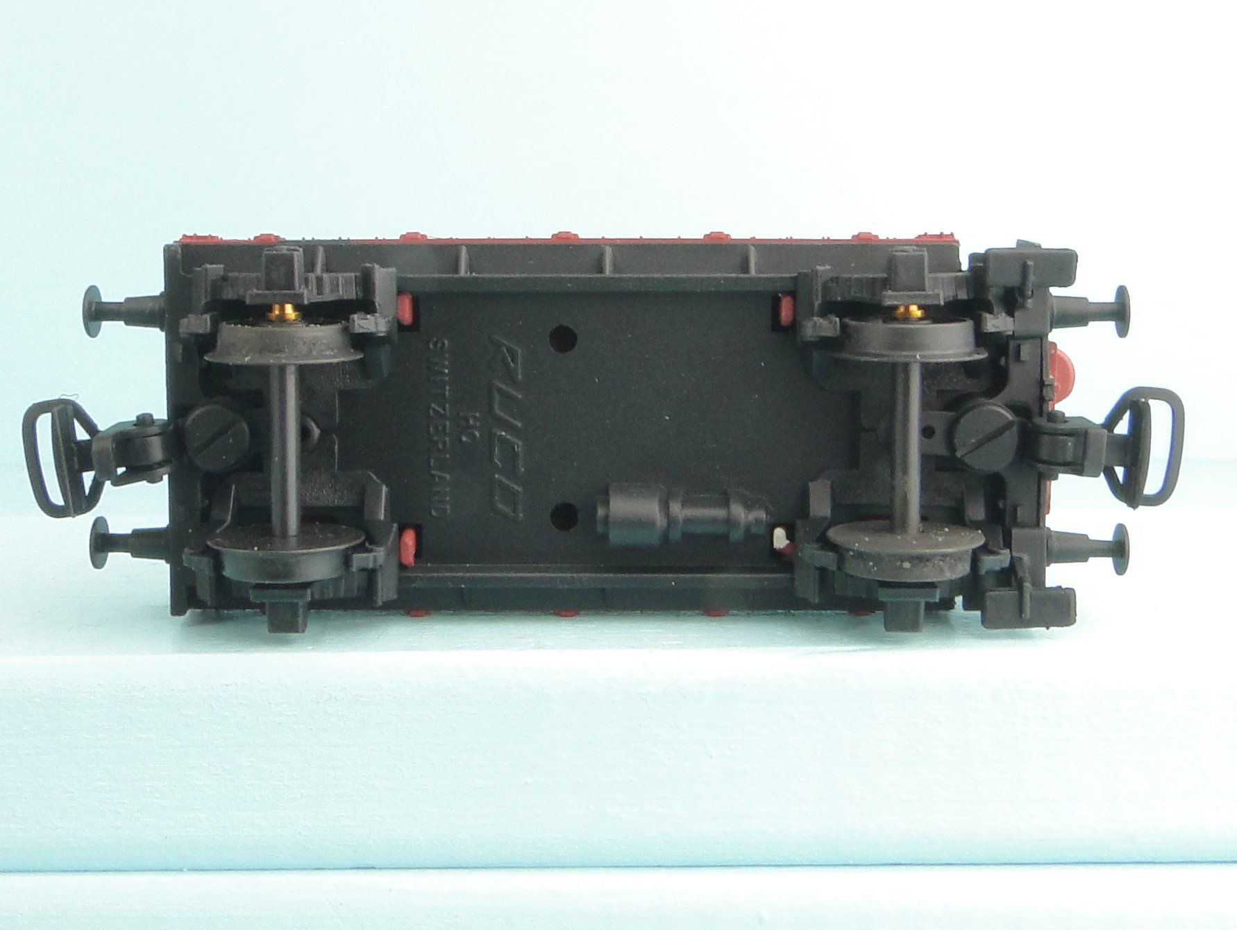 Modellini di ferrovie: Ruco 1102 SBB Flachwagen S97829 – Usato da Bülach venduto da cann11 6