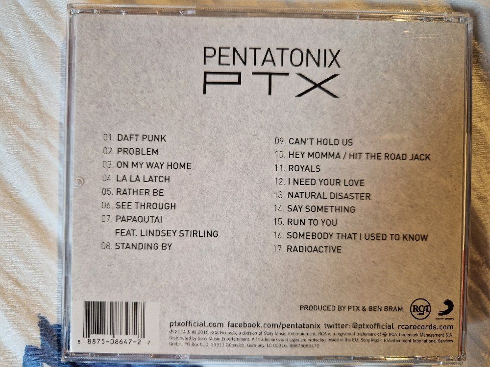 CD: Pentatonix – PTX - a – Usato da Brittnau venduto da Zibu 1