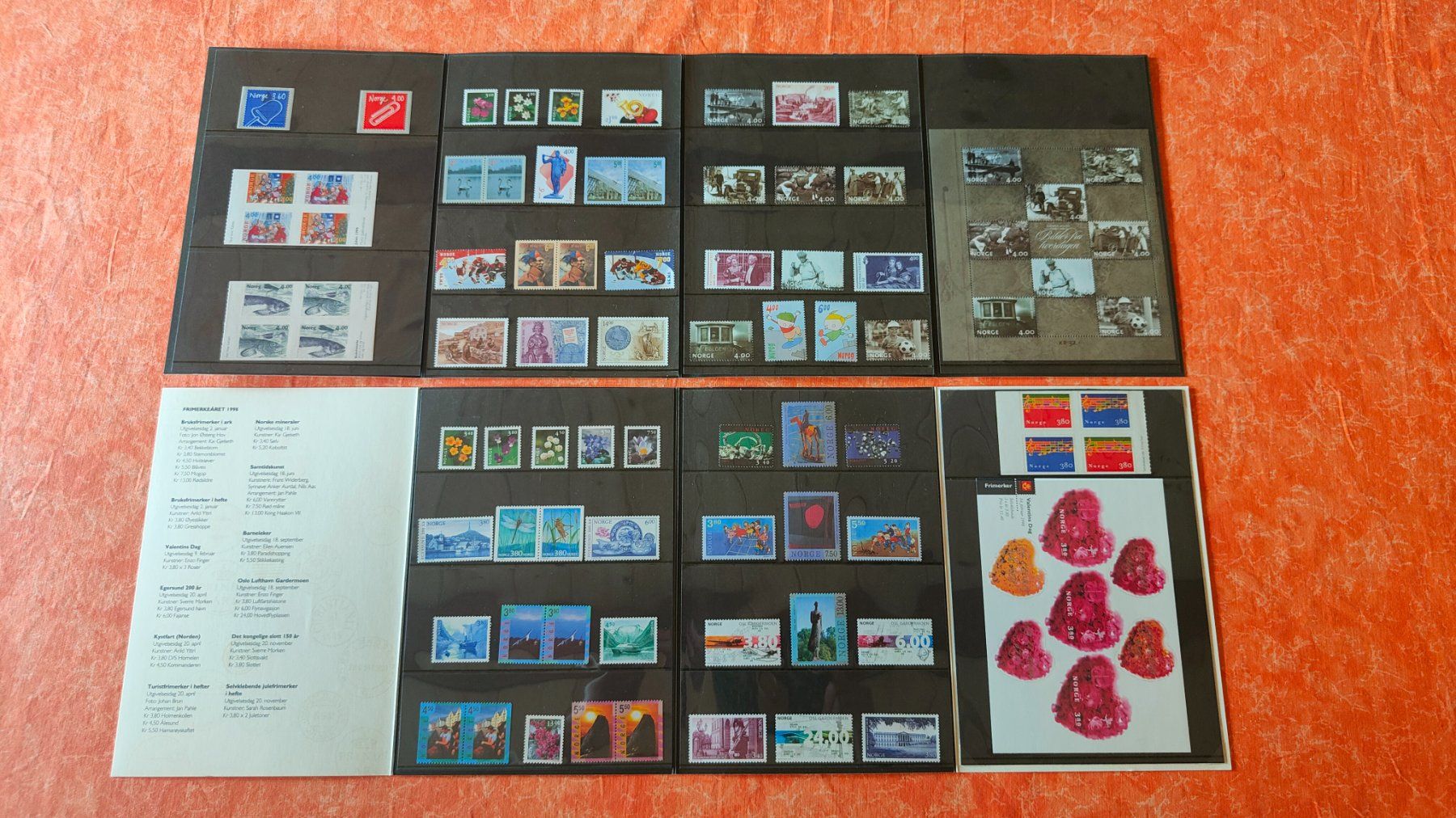 Alle Briefmarken: Timbres Norvège 1996 à 2001 – Neu und originalverpackt aus Gryon von Jessicaj87 2