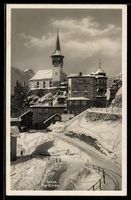 AK Arosa, Kirche im Winter