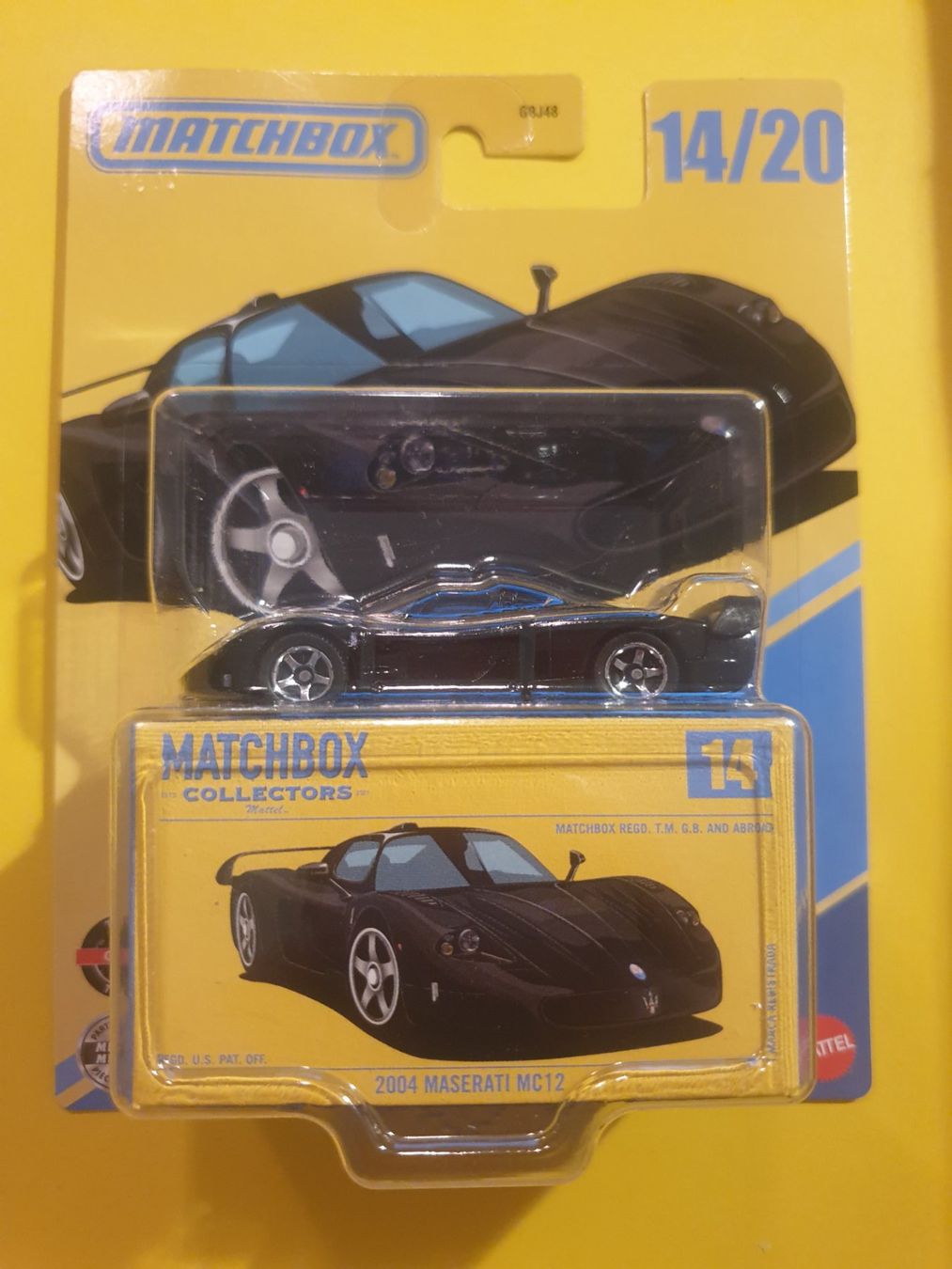 Matchbox Modellini d'auto: Matchbox 2004 MASERATI MC12 – Nuovo e nell'imballaggio originale da Oftringen venduto da Rotor 1