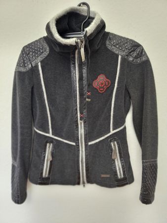 Sportalm Fleece Jacke, Grau, Gr. 36 - Winter Sale!