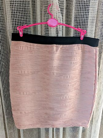 Jupe/ Rock rosa-beige Gr. M