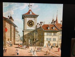 Bern Zytglogge - neu copy -Bild auf Leinwand 40x40cm