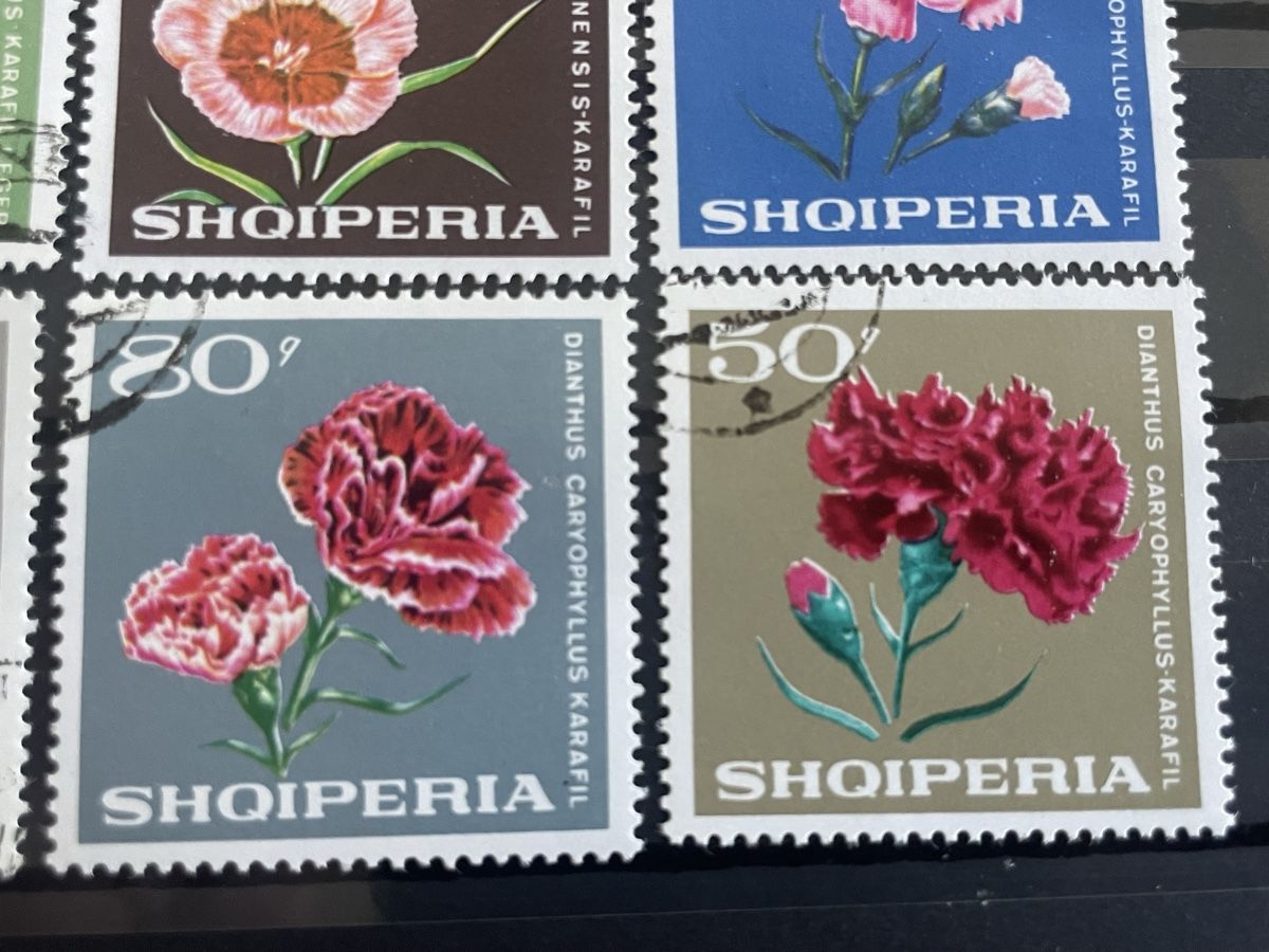 Alle Briefmarken: Briefmarken Albanien – Gebraucht aus Buchs AG von fpatricia 3
