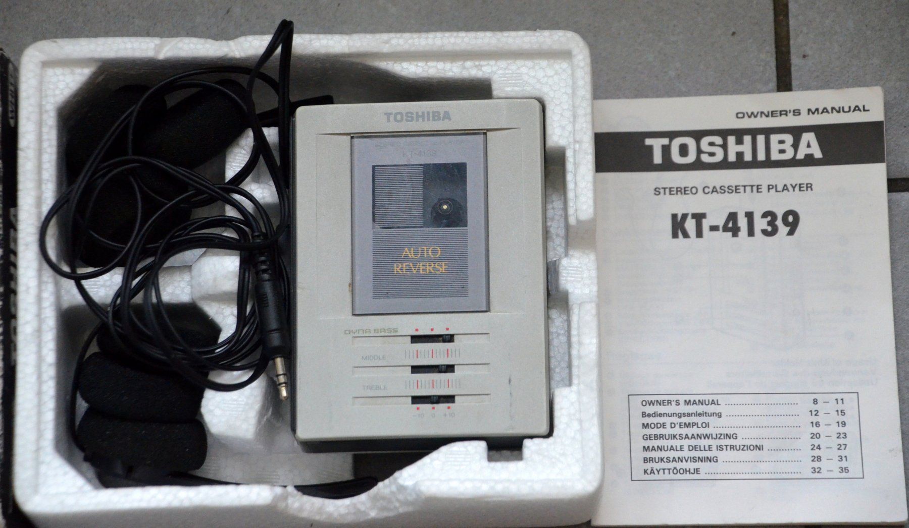 Lettore multimediale portatile: Walkman Toshiba KT4139 – Difettoso da Collonges venduto da arashee 1