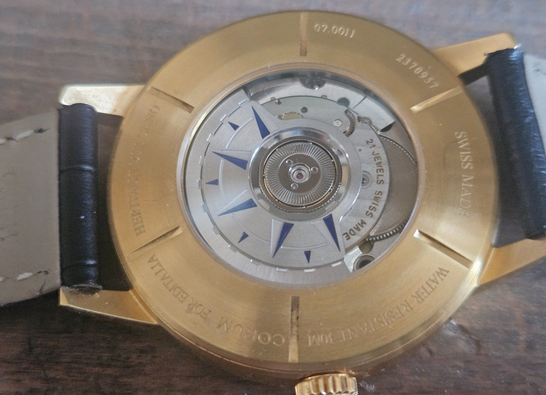 Corum Montres: CORUM HERITAGE La grande vie – D'occasion à le landeron par Pimpe0 3