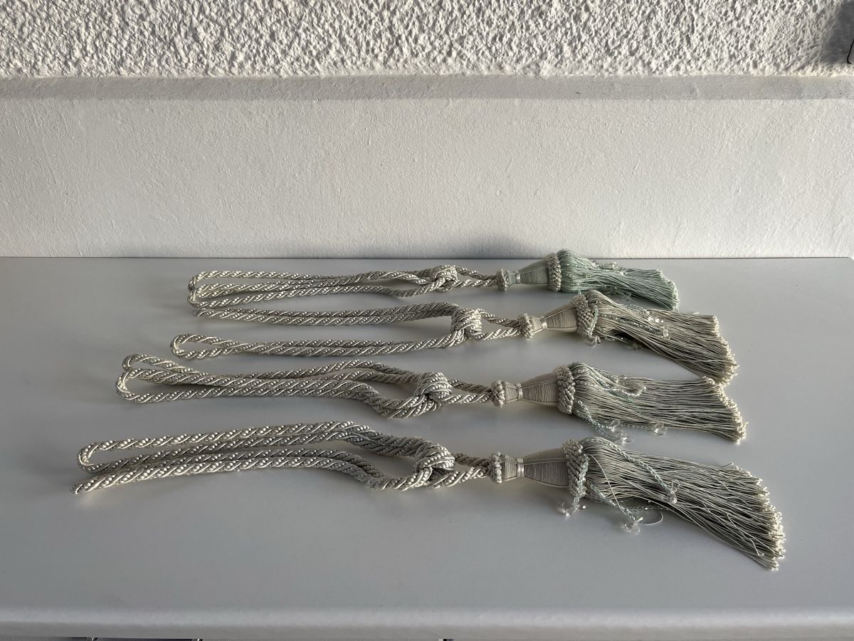 Altro in Decorazioni & Accessori: 4 Raffhalter mit Quasten – Usato da Wetzikon ZH venduto da seli03 5