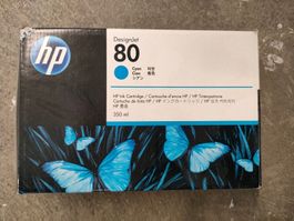 HP Tinte No. 80 cyan 350ml
