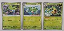 Carte Pokémon: Lotad, Lombre e Ludicolo Phantasmal Flames
